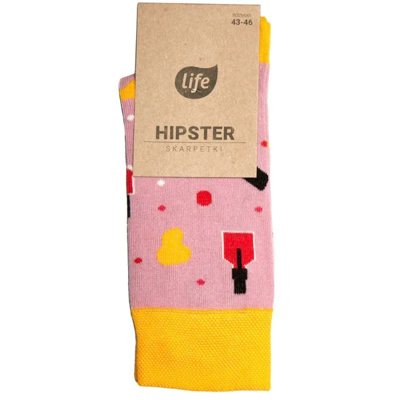 Čarape Life Hipster, uzorak za manikir, veličina 43-46
