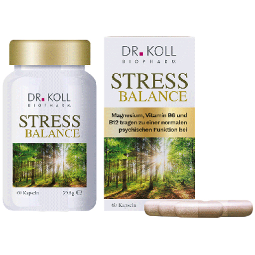 STRESS BALANCE Dr.Koll Vitamin B6 B12 Magnesium  60 St  Kapseln
