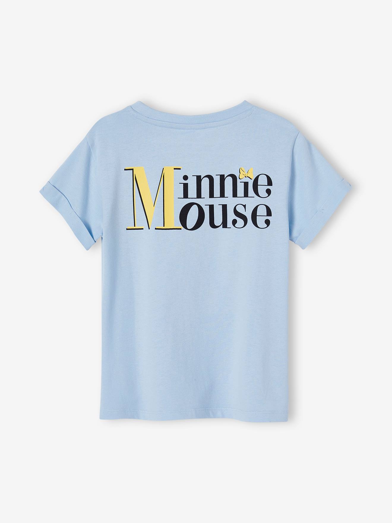 T-shirt fille manches courtes DS® Minnie bleu ciel