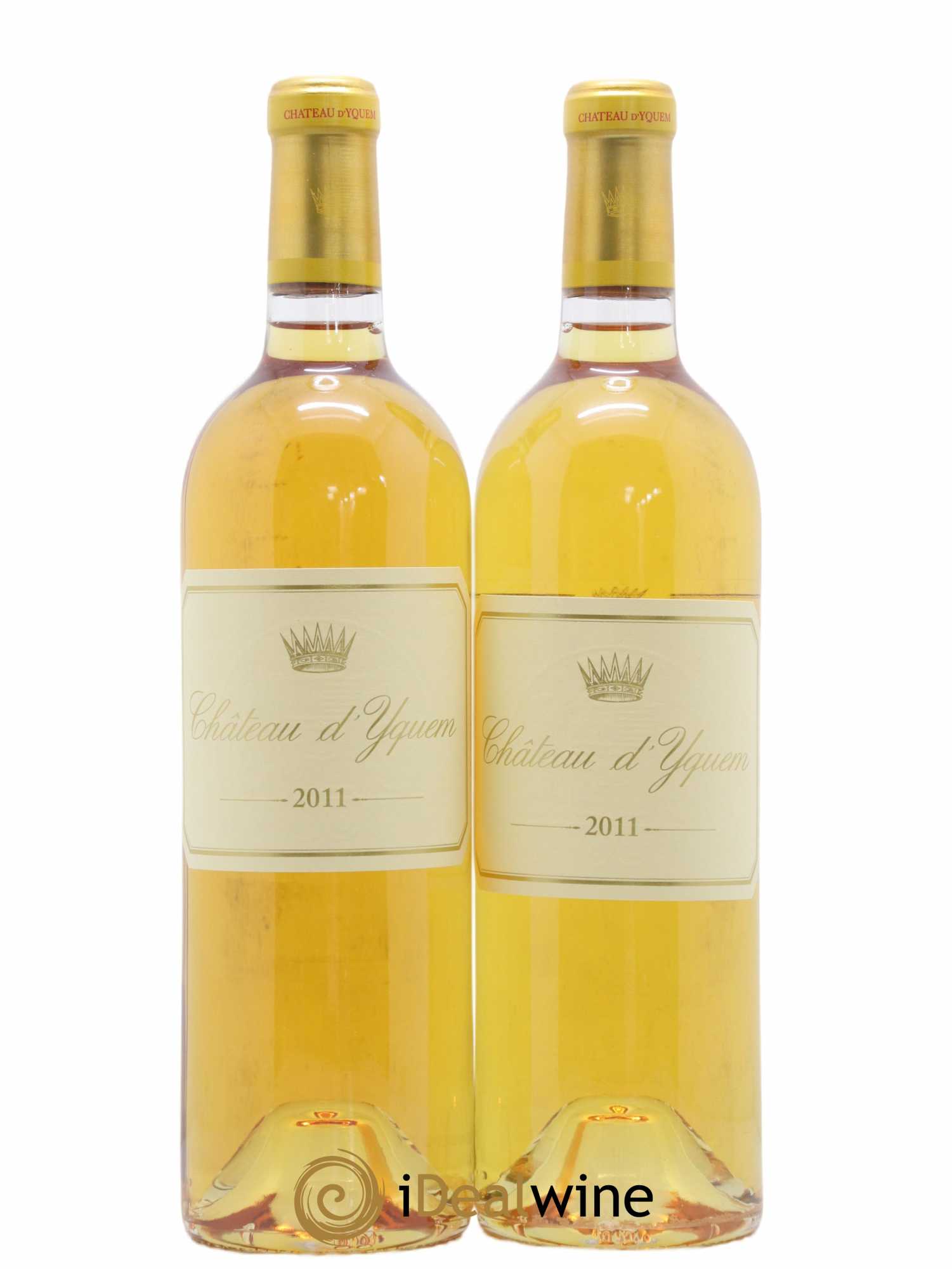 Château d'Yquem 1er Cru Classé Supérieur  2011 - Lot de 2 Bouteilles