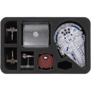 Feldherr Schaumstoffeinlage für Star Wars X-Wing: Landos Millennium Falke