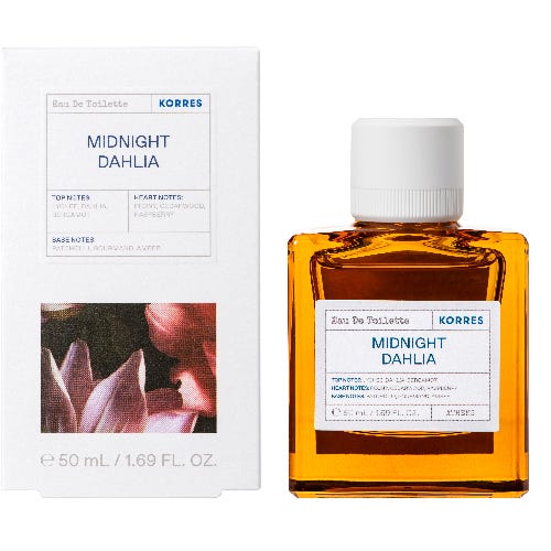 Korres Midnight Dahlia Eau de Toilette für Sie 50 ml