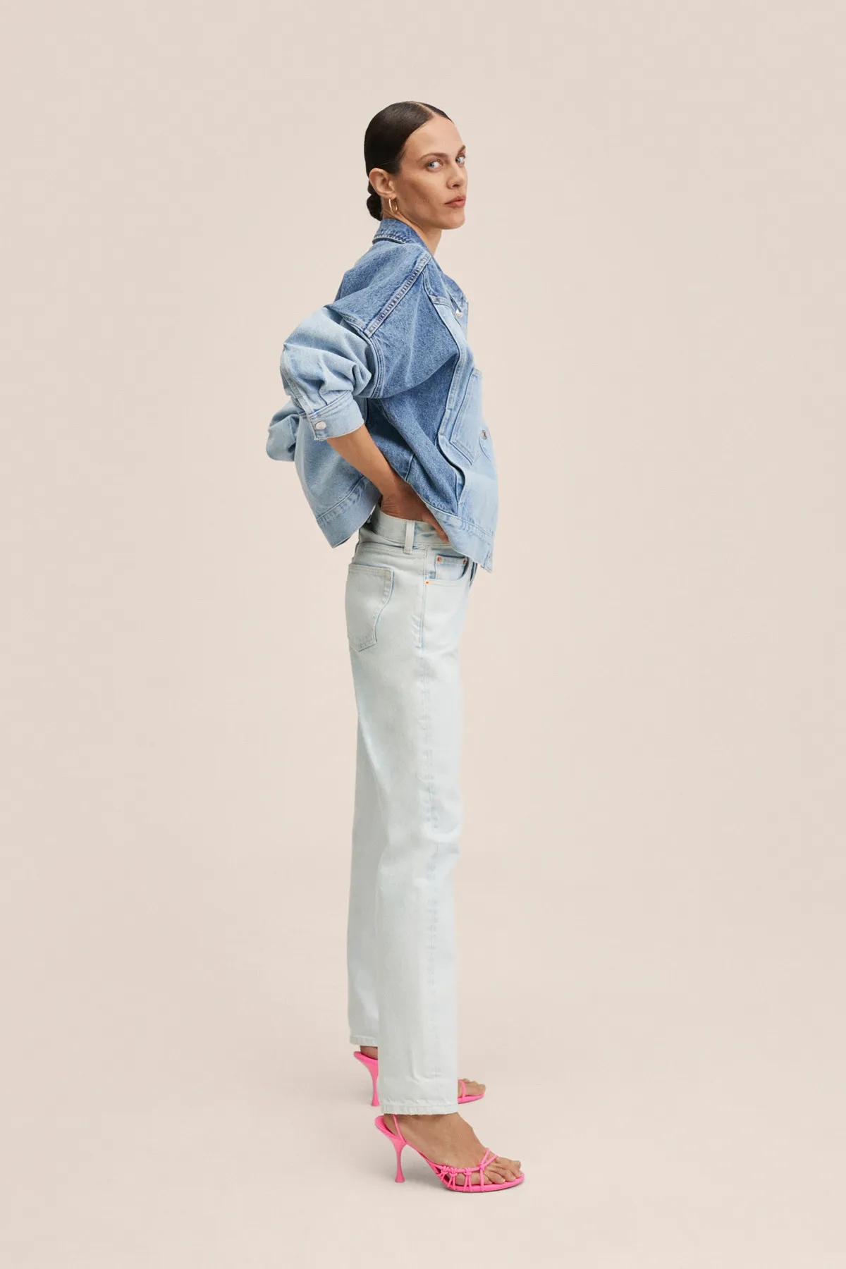 MANGO  Blaue Damenjeans 27014764