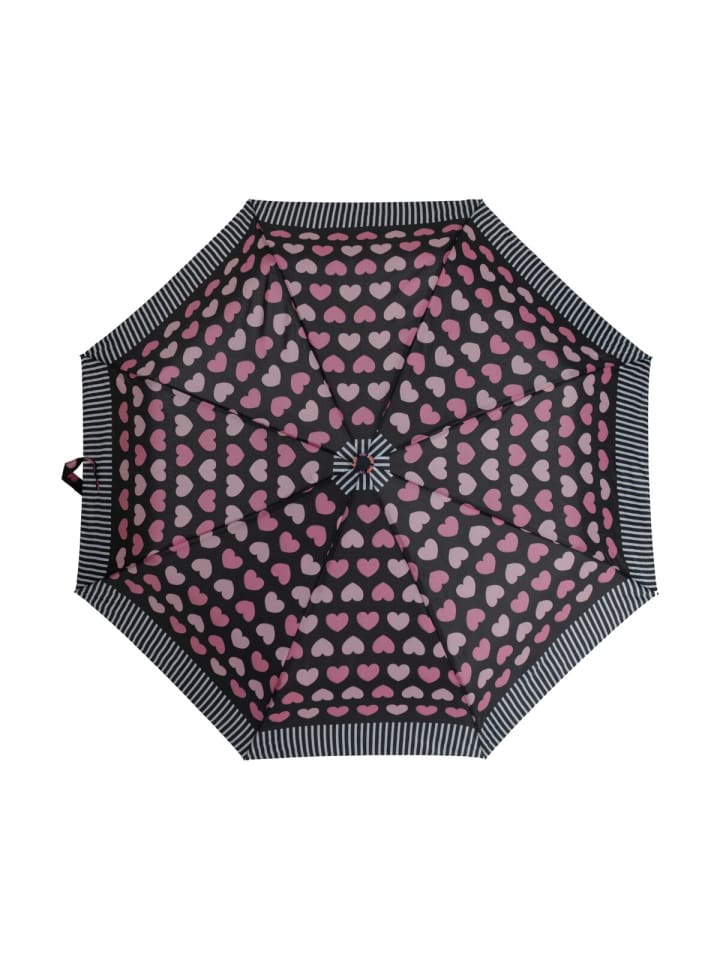 COFI 1453 Teleskop Taschenschirm mit Schutzhülle ø100 cm Wind- und Regenfest in Rosa günstig kaufen onesize
