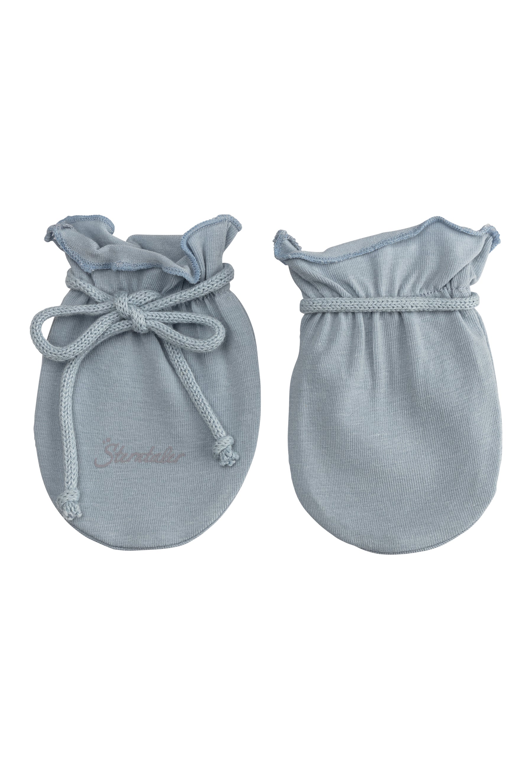 OCS Kratzfäustlinge Baby 2er Pack, Single Jersey(Bio)