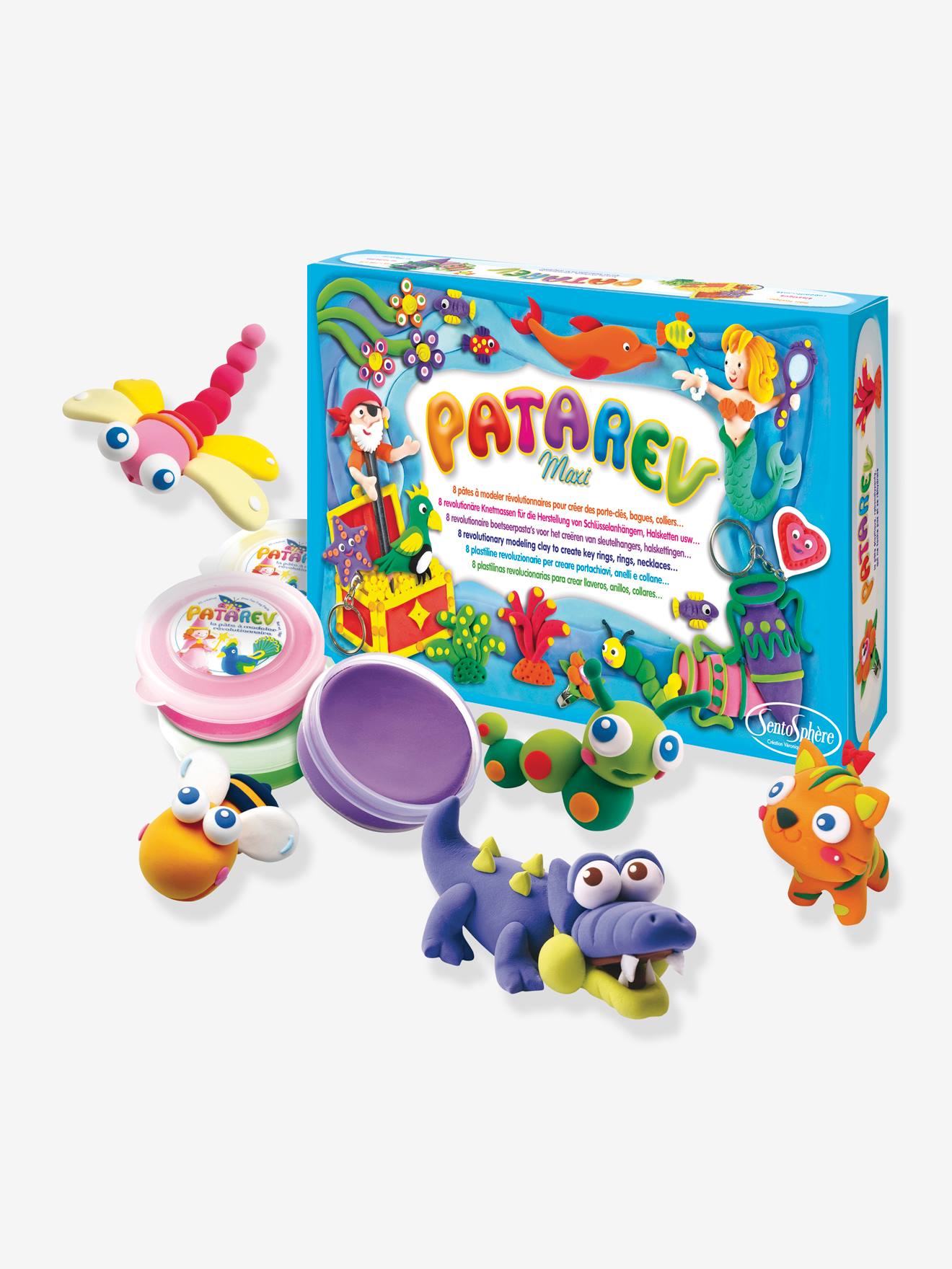 Große Kinder Knete-Box Patarev SENTOSPHERE - blau
