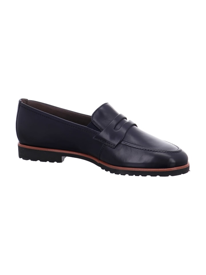 Paul Green Mokassin Slipper in Blau günstig kaufen
