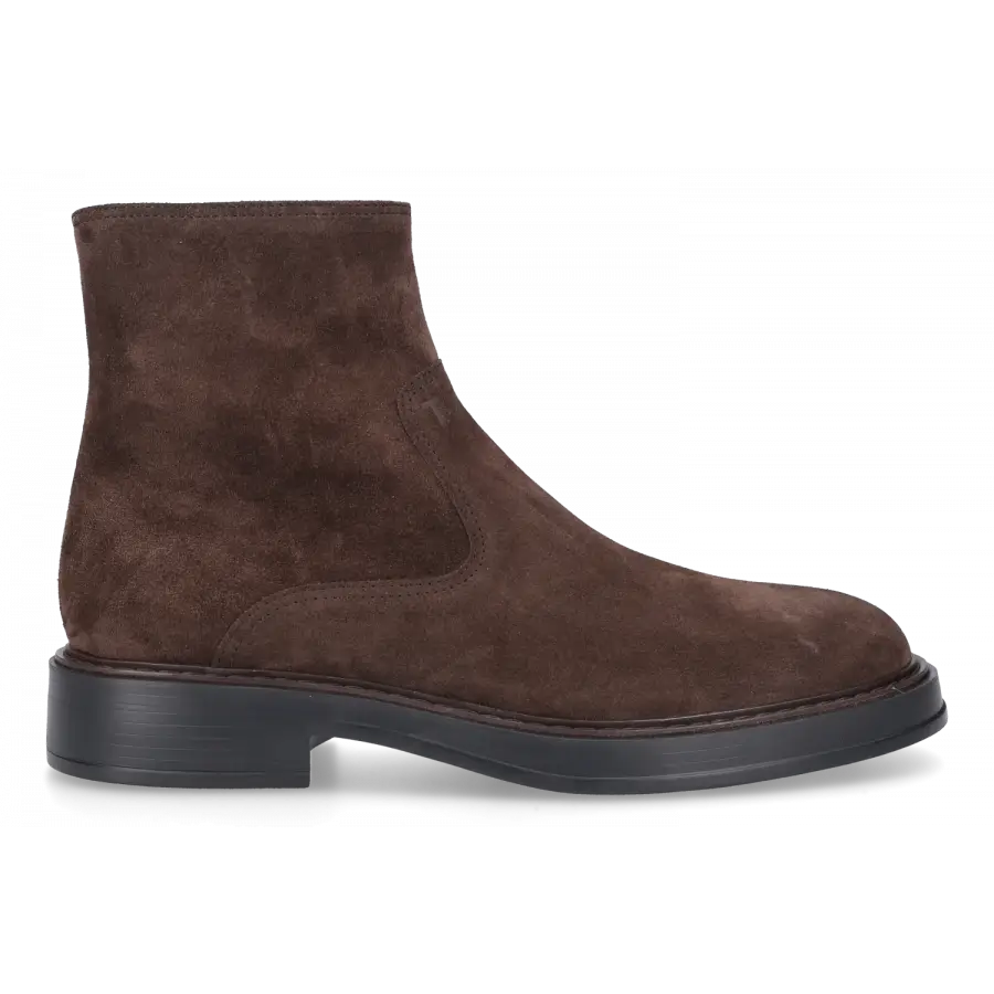 Tod's - Stiefeletten M61K0 Veloursleder - braun