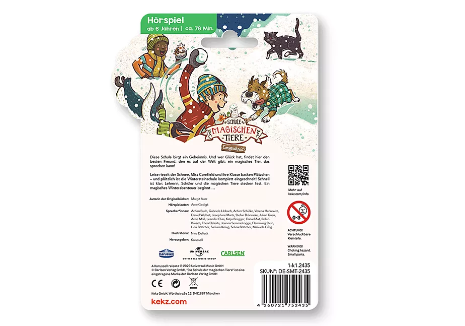 Kekz - Die Schule der magischen Tiere - Eingeschneit! Ein Winterabenteuer