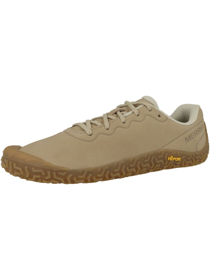 Merrell Barfußschuhe Vapor Glove 6 Leather in beige günstig kaufen