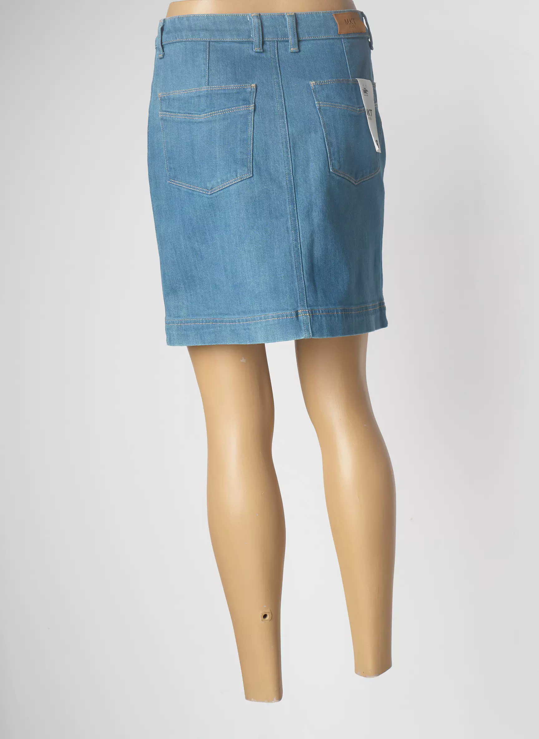 Mkt Studio Jupes Courtes Femme couleur bleu