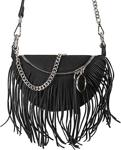 Seidenfelt Fringes Skien Schultertasche 22 cm