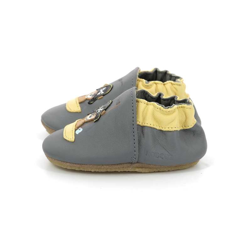 Chaussons cuir tannage vegetal Sea Bear Crp