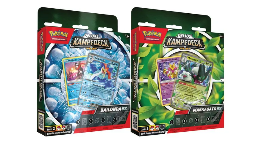 POKÉMON Sammelkartenspiel - Deluxe Battle Deck DE, 1 Stück, sortiert