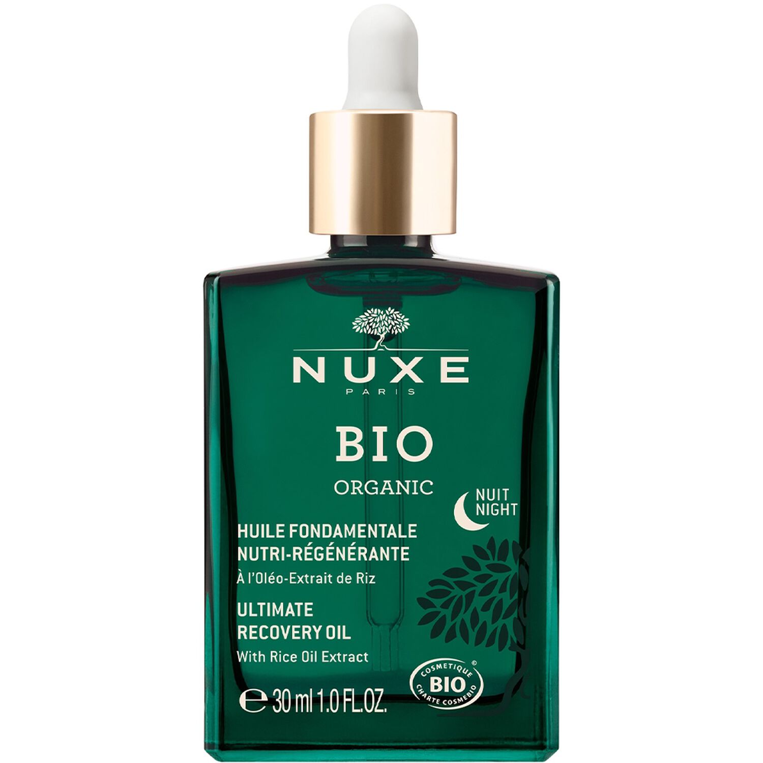 Nuxe Huile fondamentale nutri-régénérante Nuxe Bio - Toutes peaux - 30ml