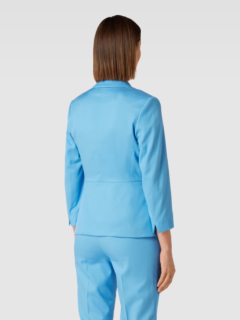 Blazer mit Reverskragen in hellblau