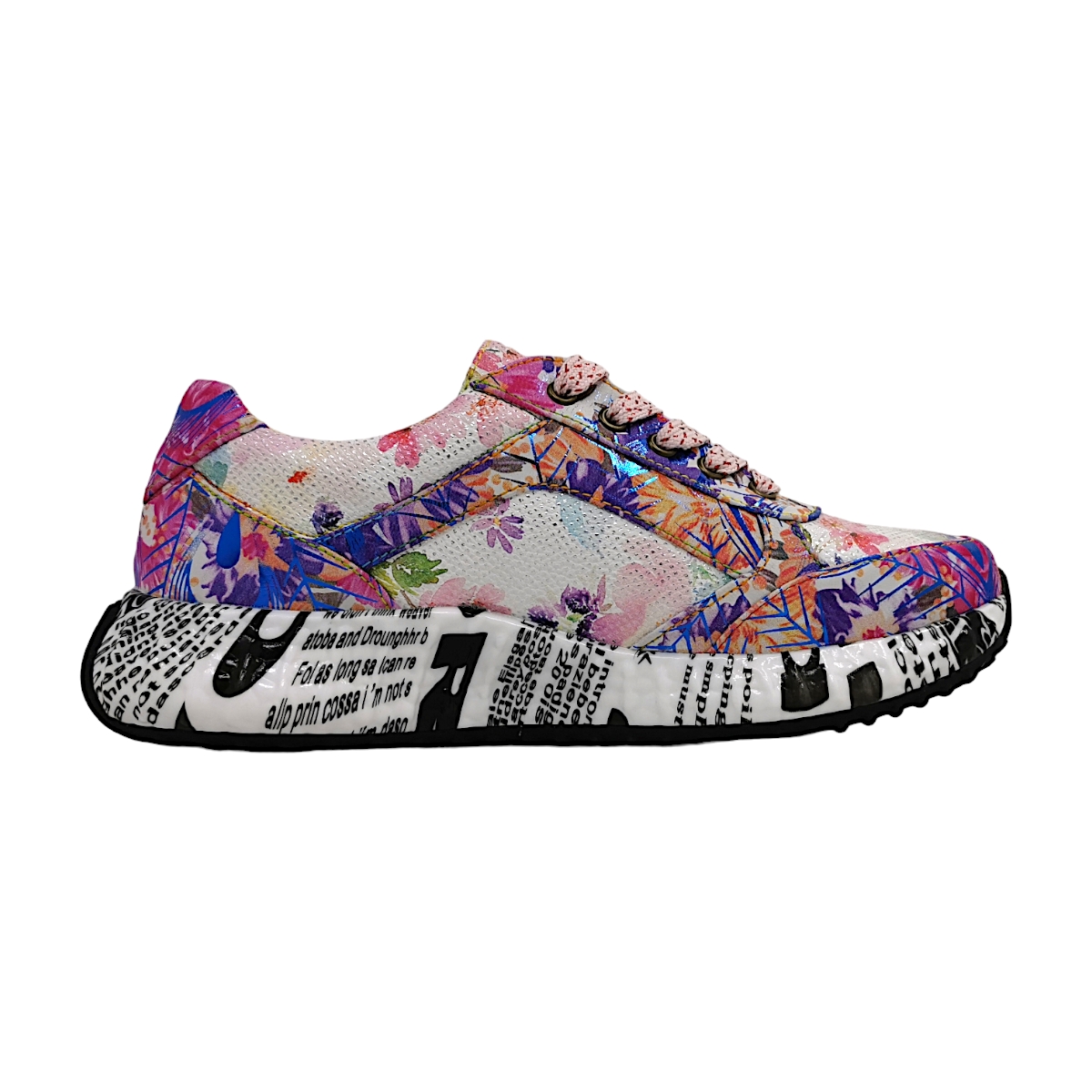 Laura Vita Burton 1123 Mehrfarbig Violet