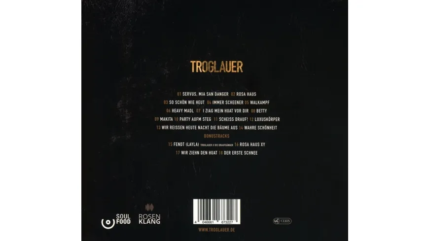Troglauer (Digipak)