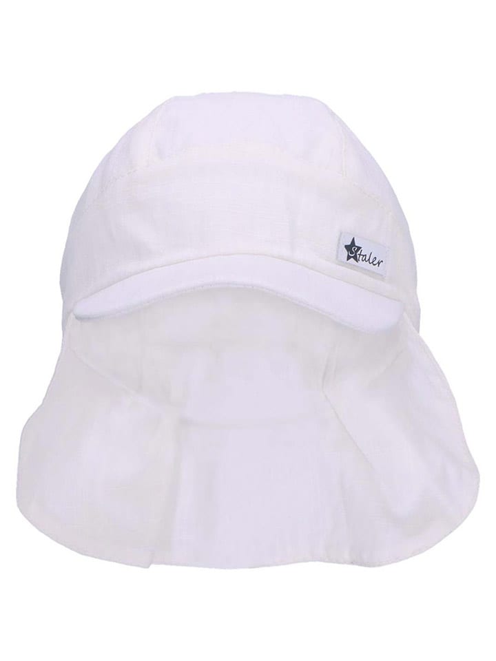 Sterntaler Nackenschutzcap in Weiß günstig kaufen