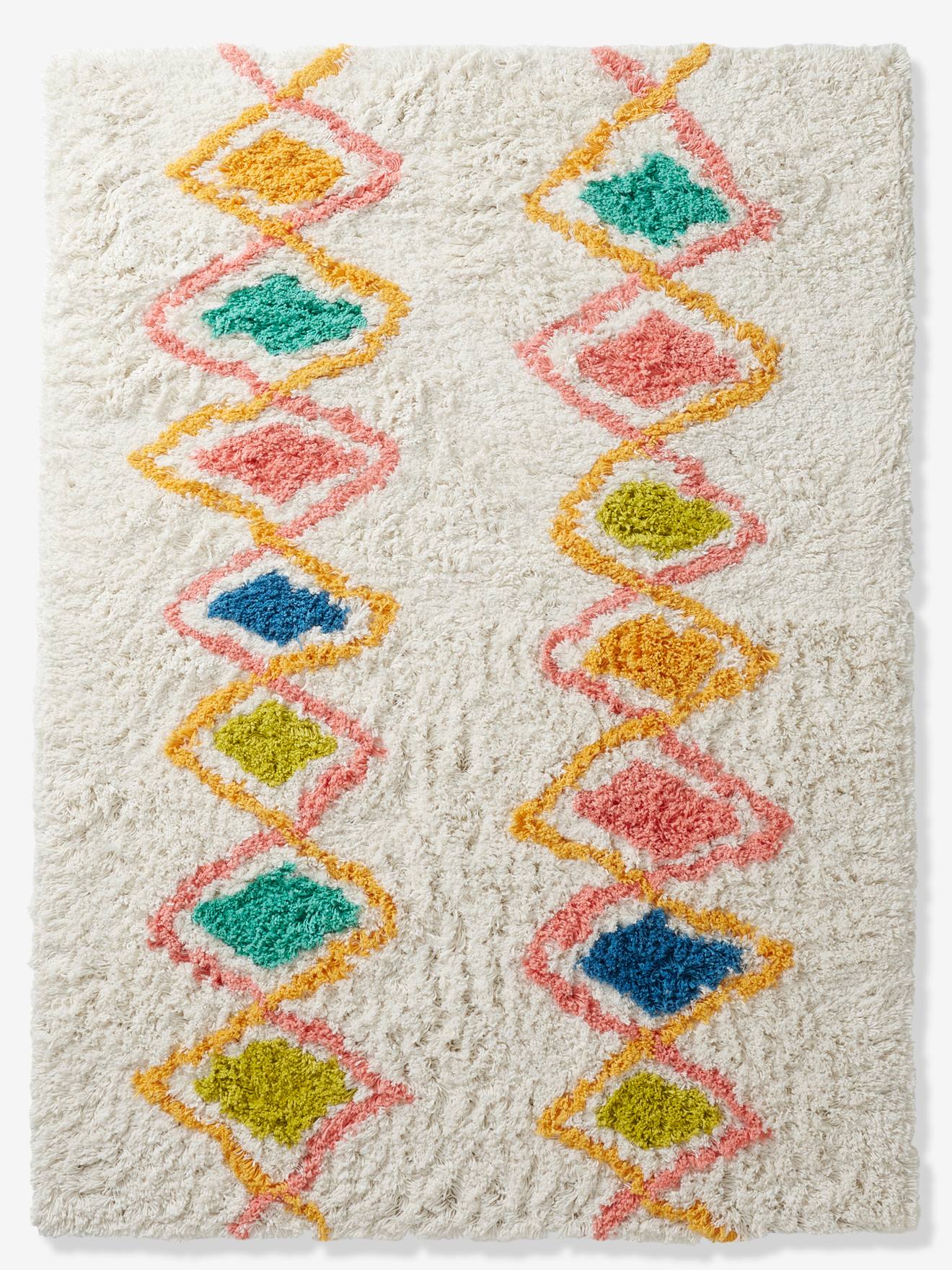 Tapis Arlequin multicolore
