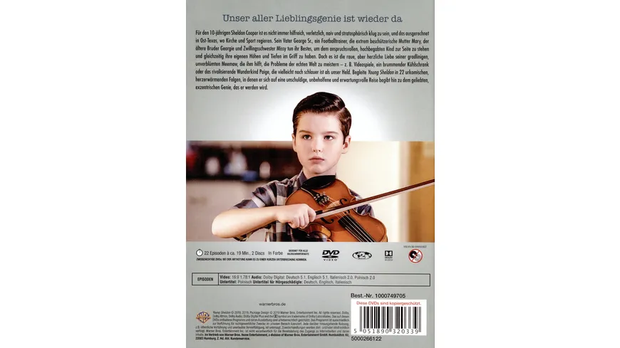 Young Sheldon - Die komplette zweite Staffel