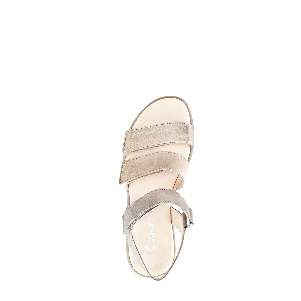 Gabor fashion Plateau Sandale beige