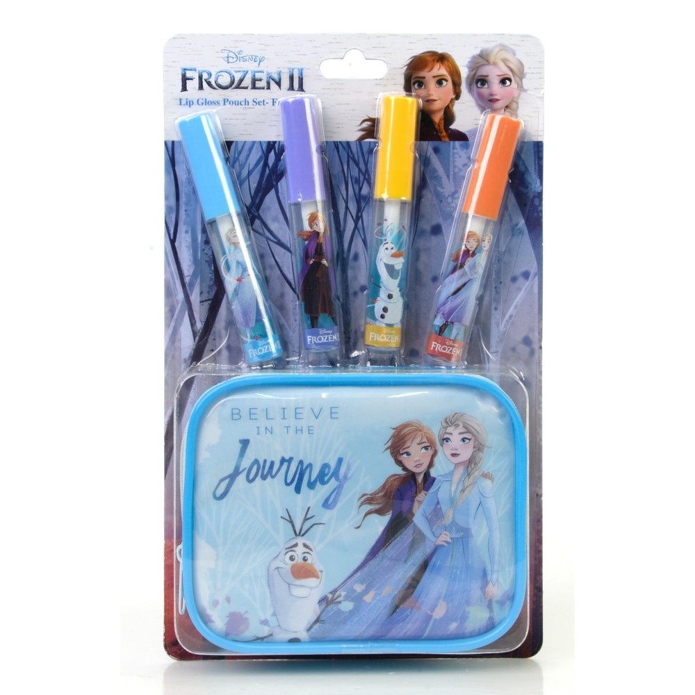 Disney Frozen Lip Gloss & Pouch Set Coffret de maquillage