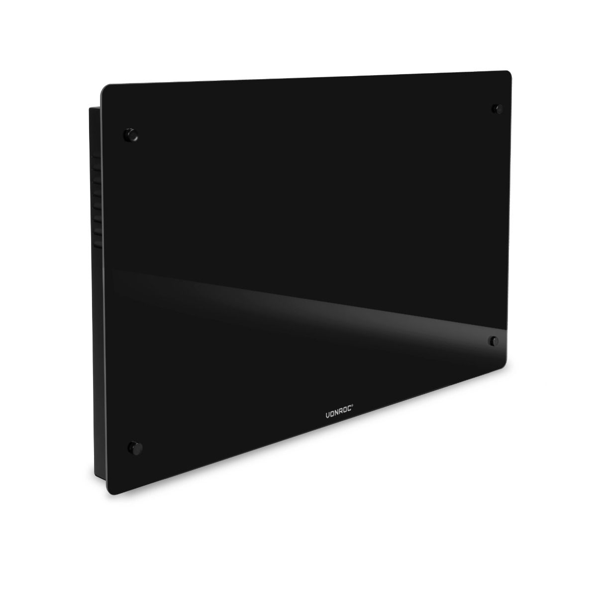 Vonroc 2000 watt Konvektorheizung mit Glasplatte