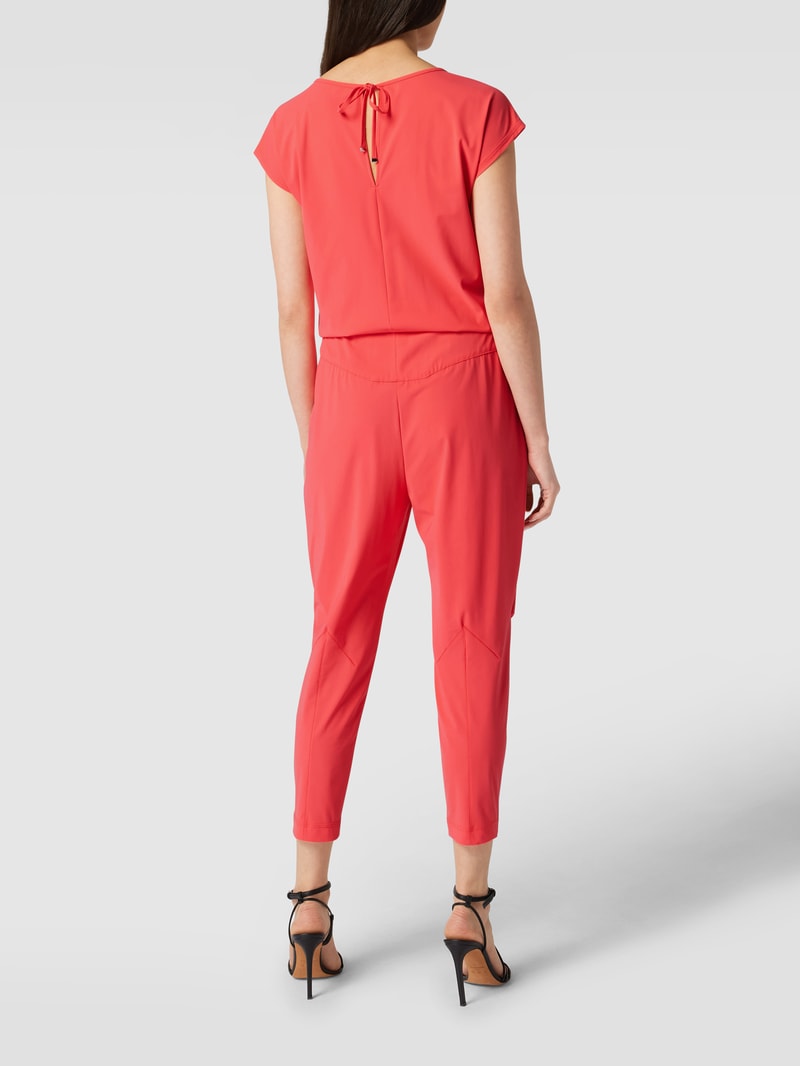 Jumpsuit mit seitlichen Eingrifftaschen Modell GIRA JUMPY in koralle