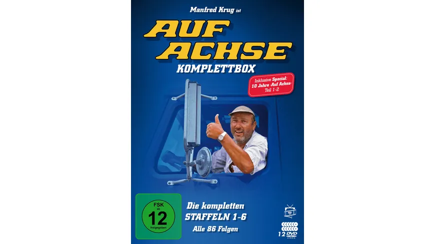 Auf Achse - Komplettbox (Alle 86 Folgen) (Fernsehjuwelen)  [12 DVDs]