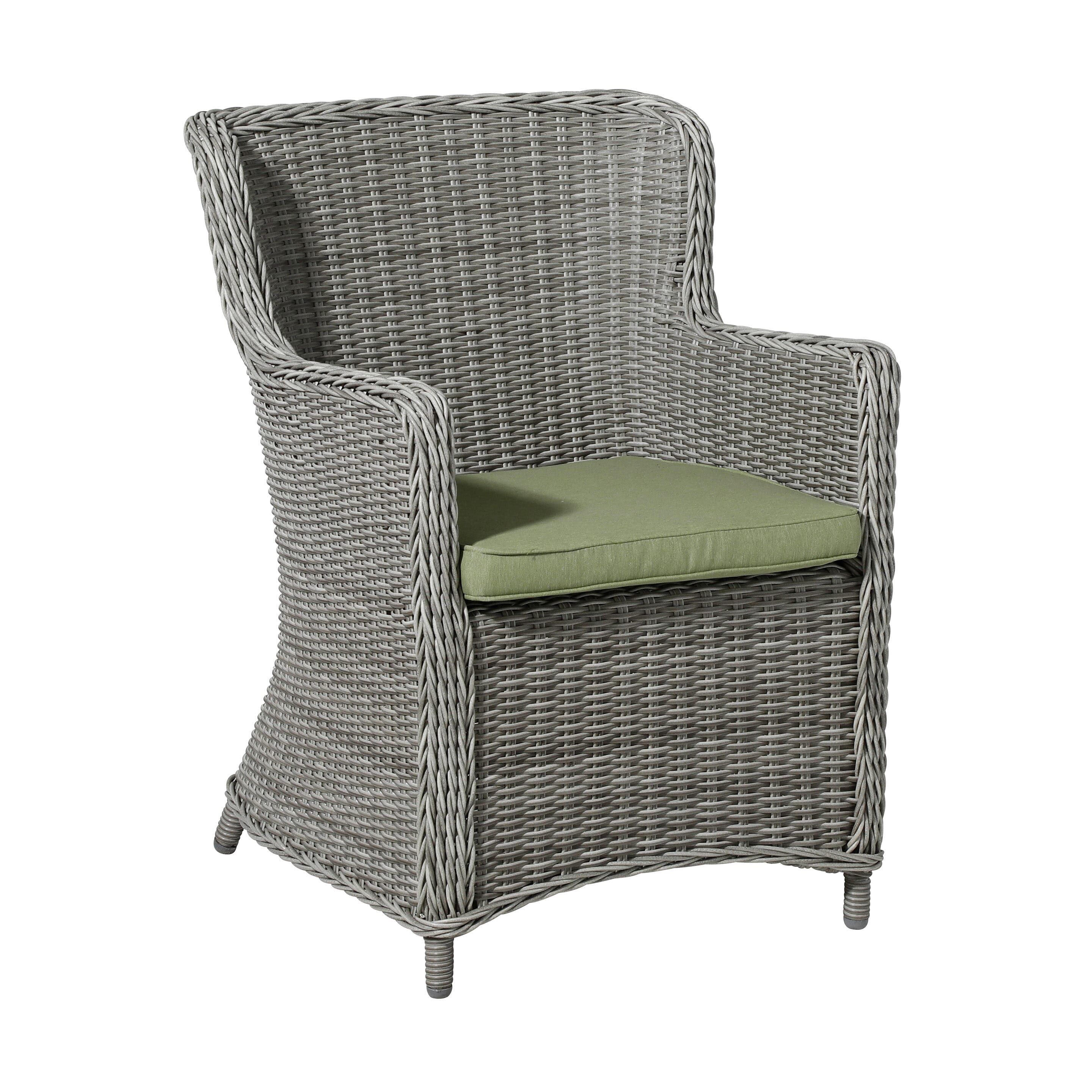 Madison Panama Salbei 48 x 48 Sitzkissen
