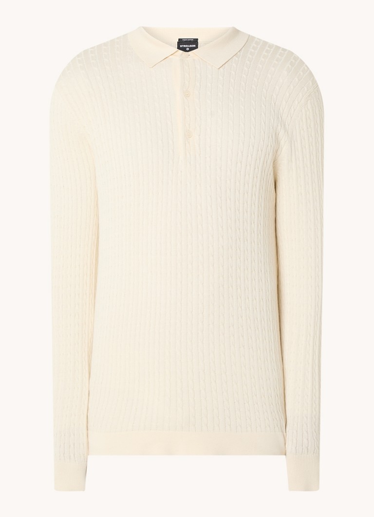 Strellson Kito regular fit polo made of organic cotton