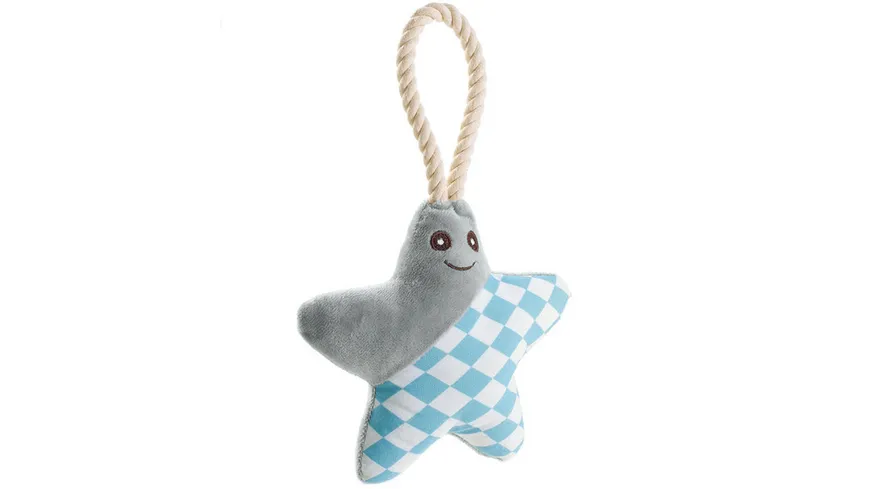 Hunter Hundespielzeug Salima Stern grau, 29 cm