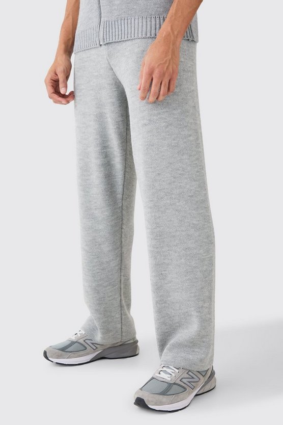 Lockere Strick-Hose