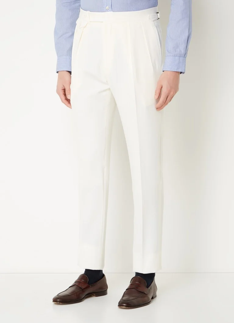 Pantaloni slim fit Lana Ralph Lauren cu cusături laterale