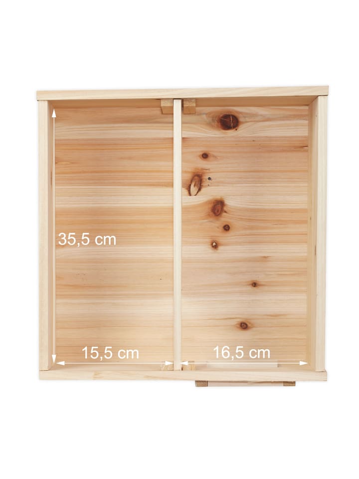 relaxdays Igelhaus in Natur - (B)40 x (H)21,5 x (T)40 cm günstig kaufen onesize