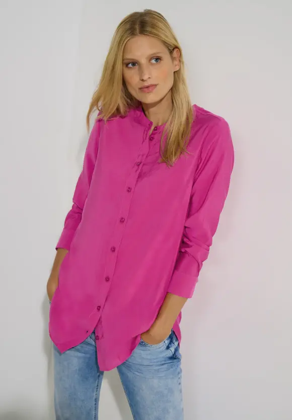 CECIL Longbluse in Unifarbe