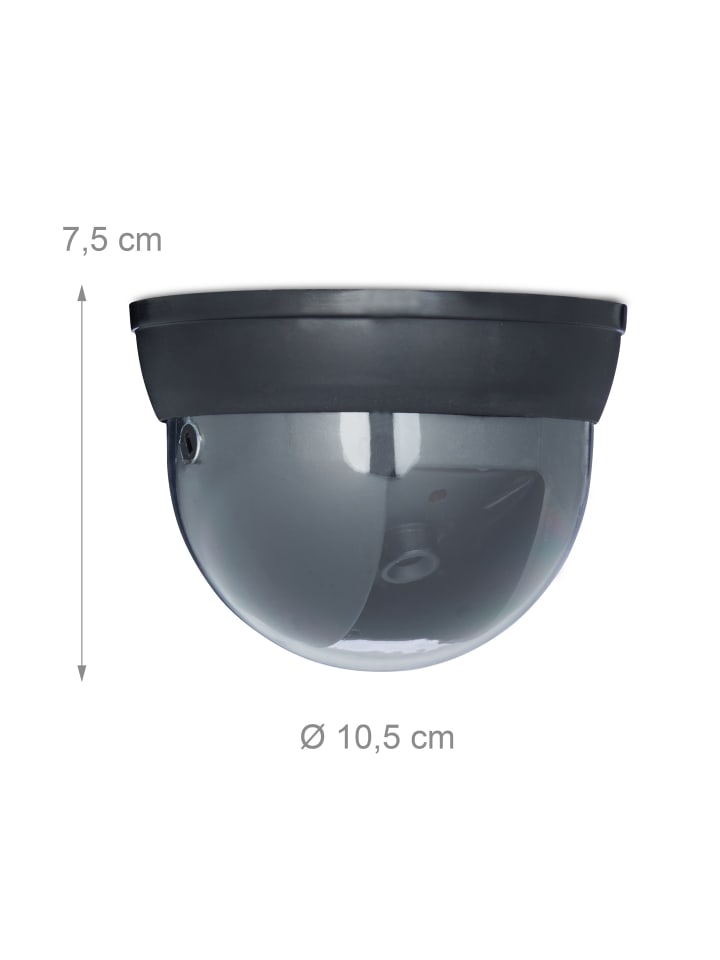 relaxdays Dummy Kamera in Schwarz günstig kaufen onesize