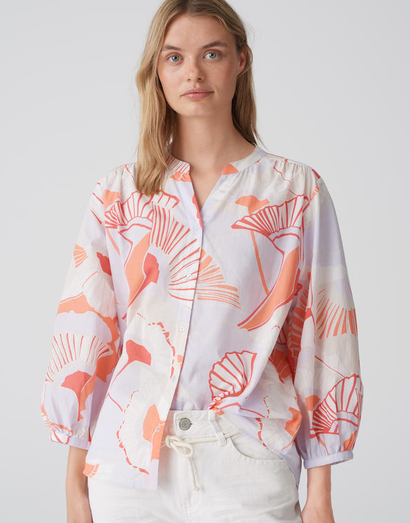 Printbluse Faomi nature
