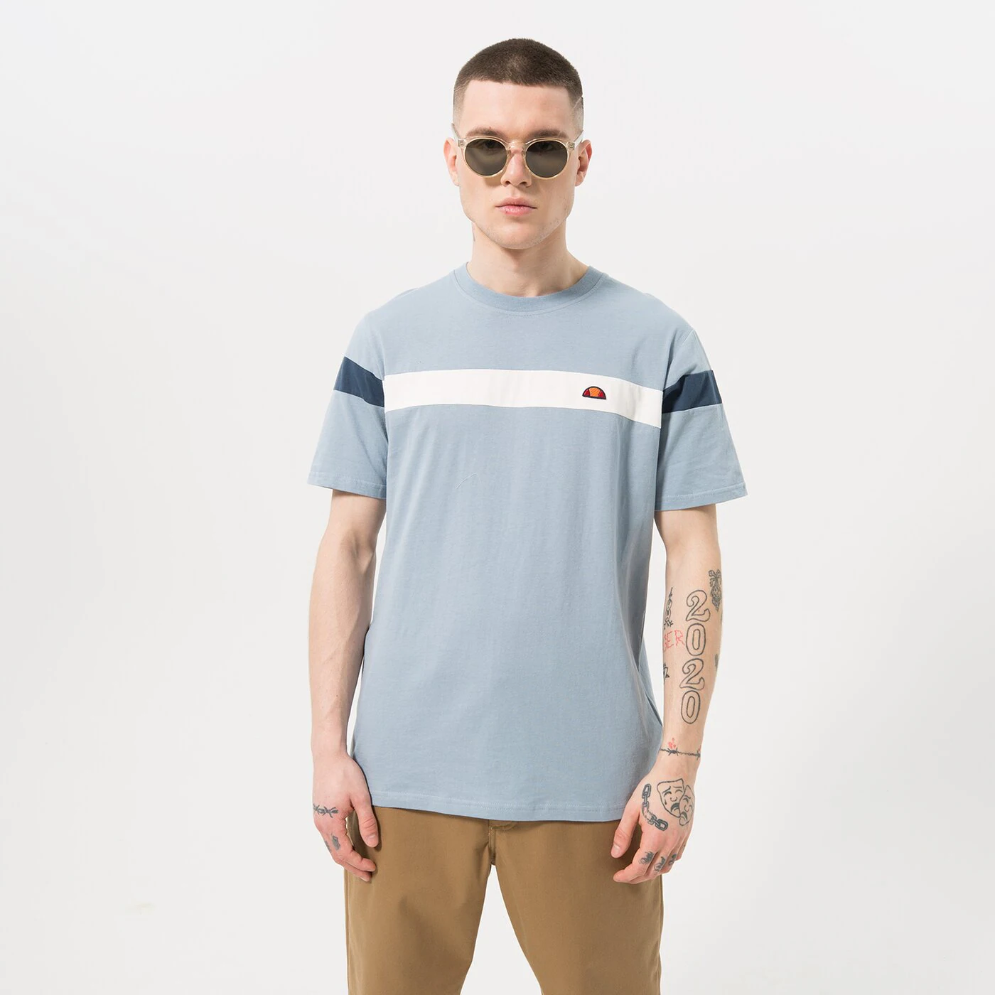 ELLESSE T-SHIRT CASERIO TEE LBLUE Blau