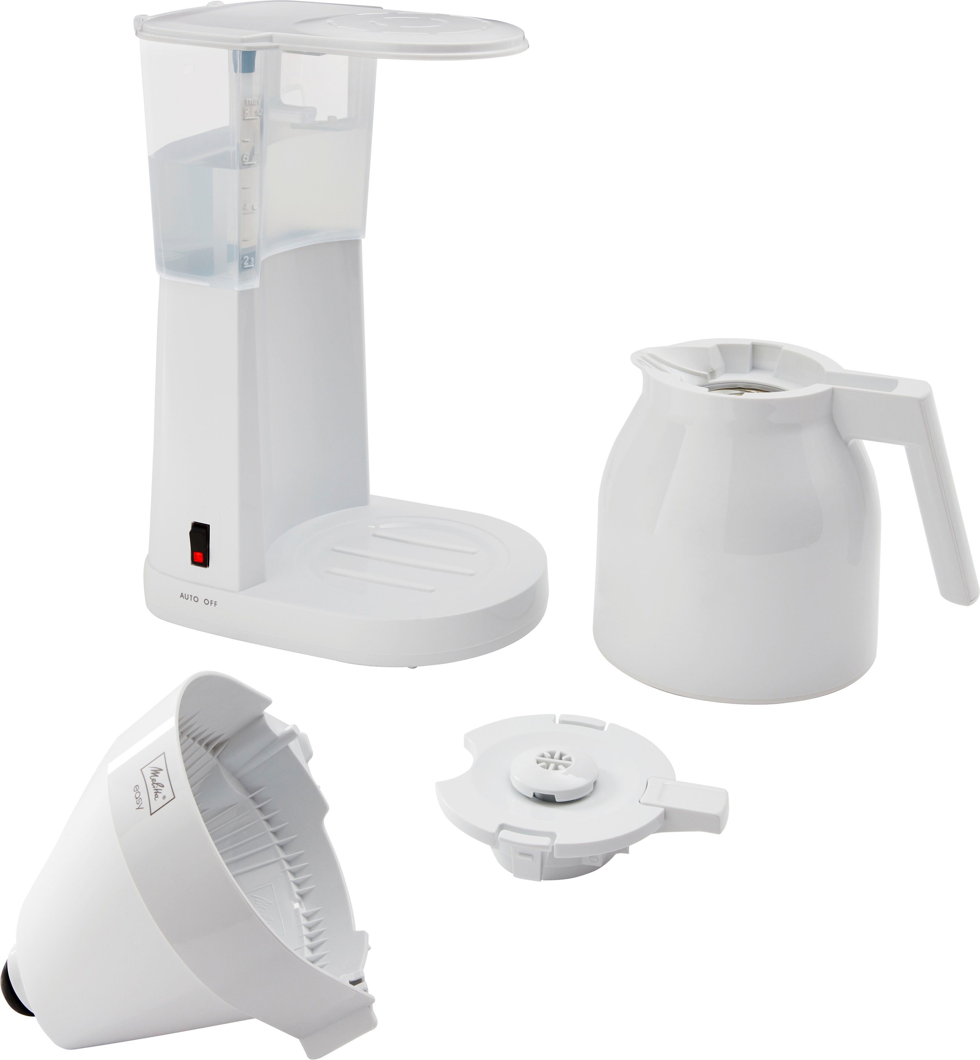 Melitta Filterkaffeemaschine Easy Therm 1023-05, Papierfilter 1x4