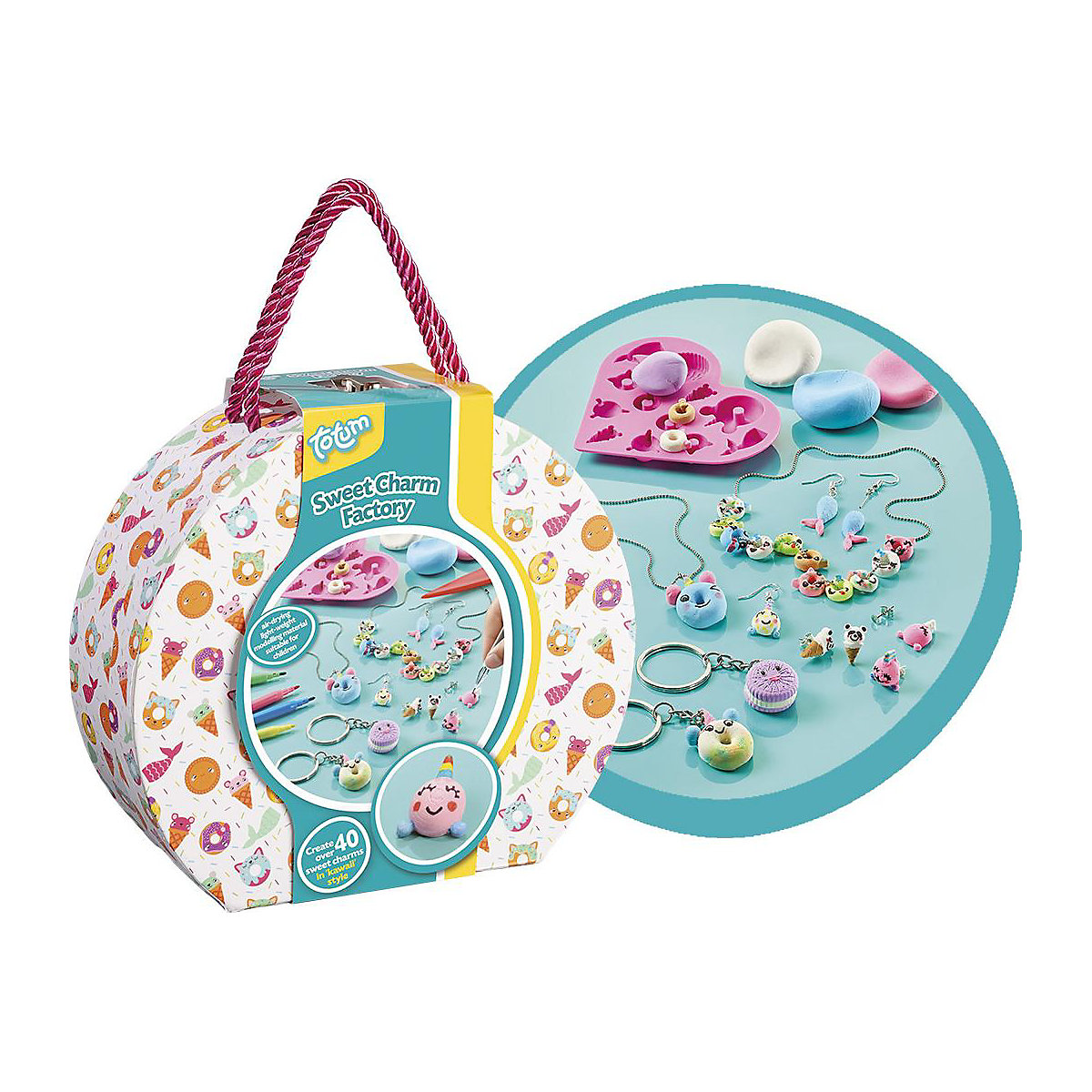 Knetset Sweet Charm Factory Geschenkset