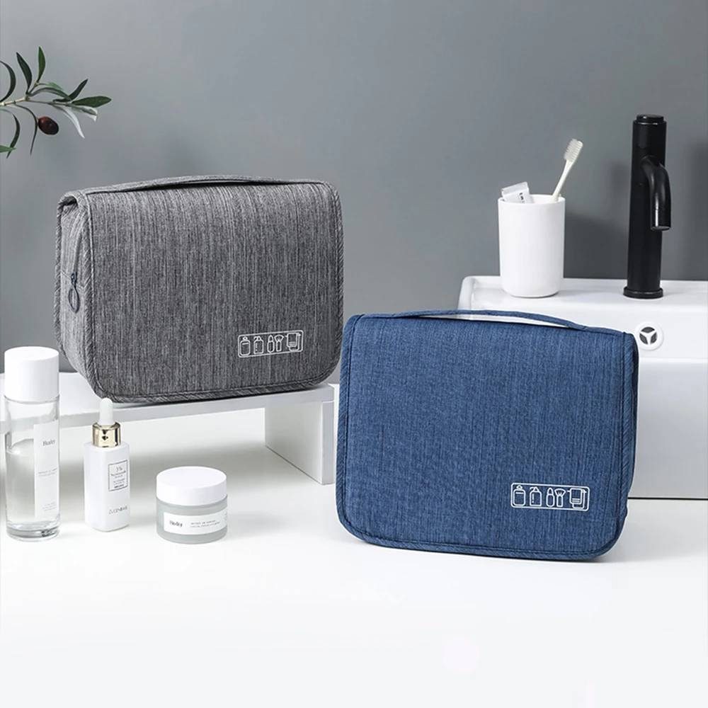 Blusmart Kosmetiktasche Reise Make-Up Taschen Frauen (Hängende Trocken- und Nasstrennungs-Aufbewahrungstasche, Wasserdichter Kulturbeutel), Für die tragbare Aufbewahrungstasche auf Reisen