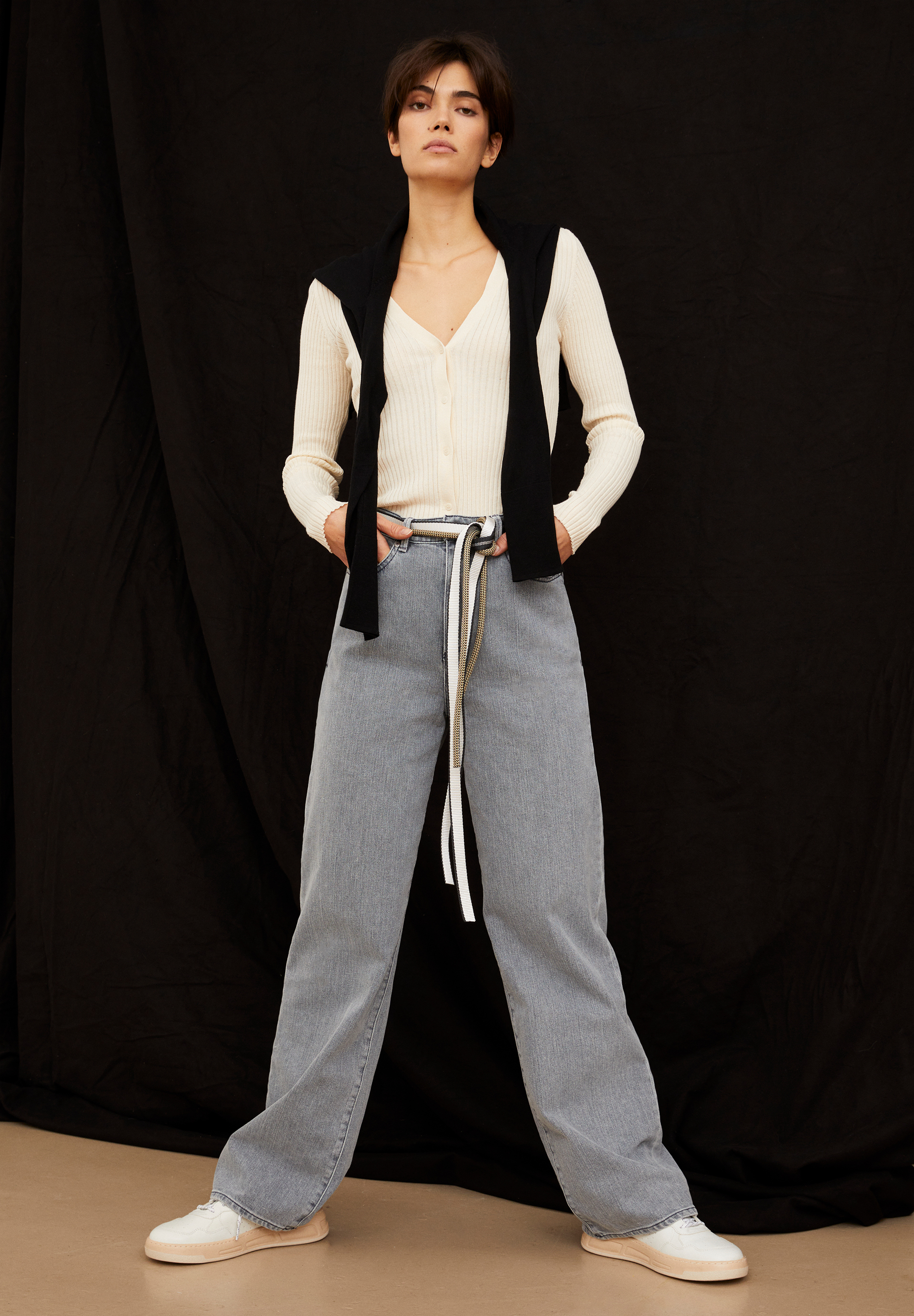 Cardigan aus Bio-Baumwolle