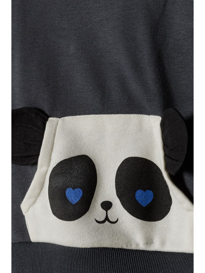 Minoti Sweatshirt panda 4 in grau günstig kaufen