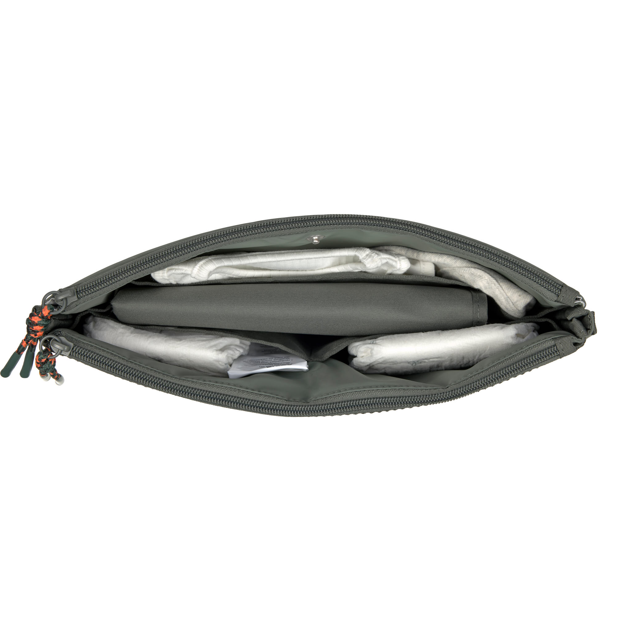 Windeltasche - Clutch, Oliv