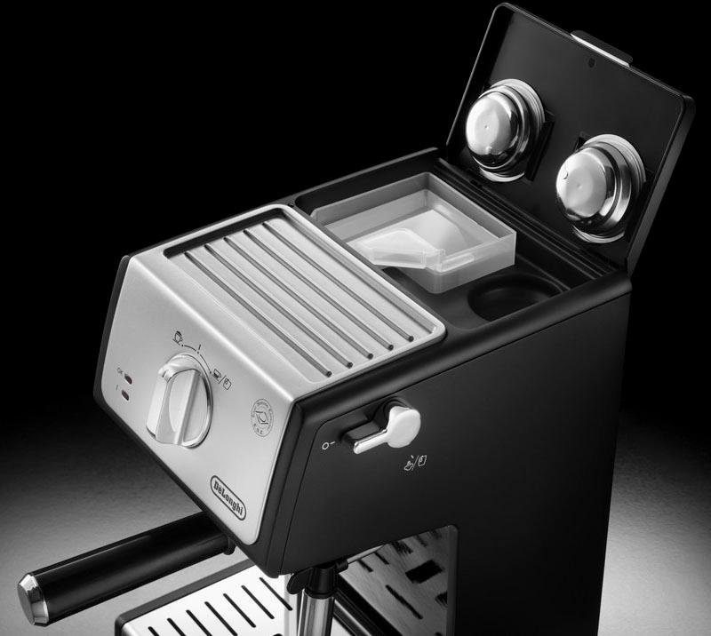De'Longhi Siebträgermaschine Active Line ECP 33.21.BK, 1100 Watt, 15 Bar
