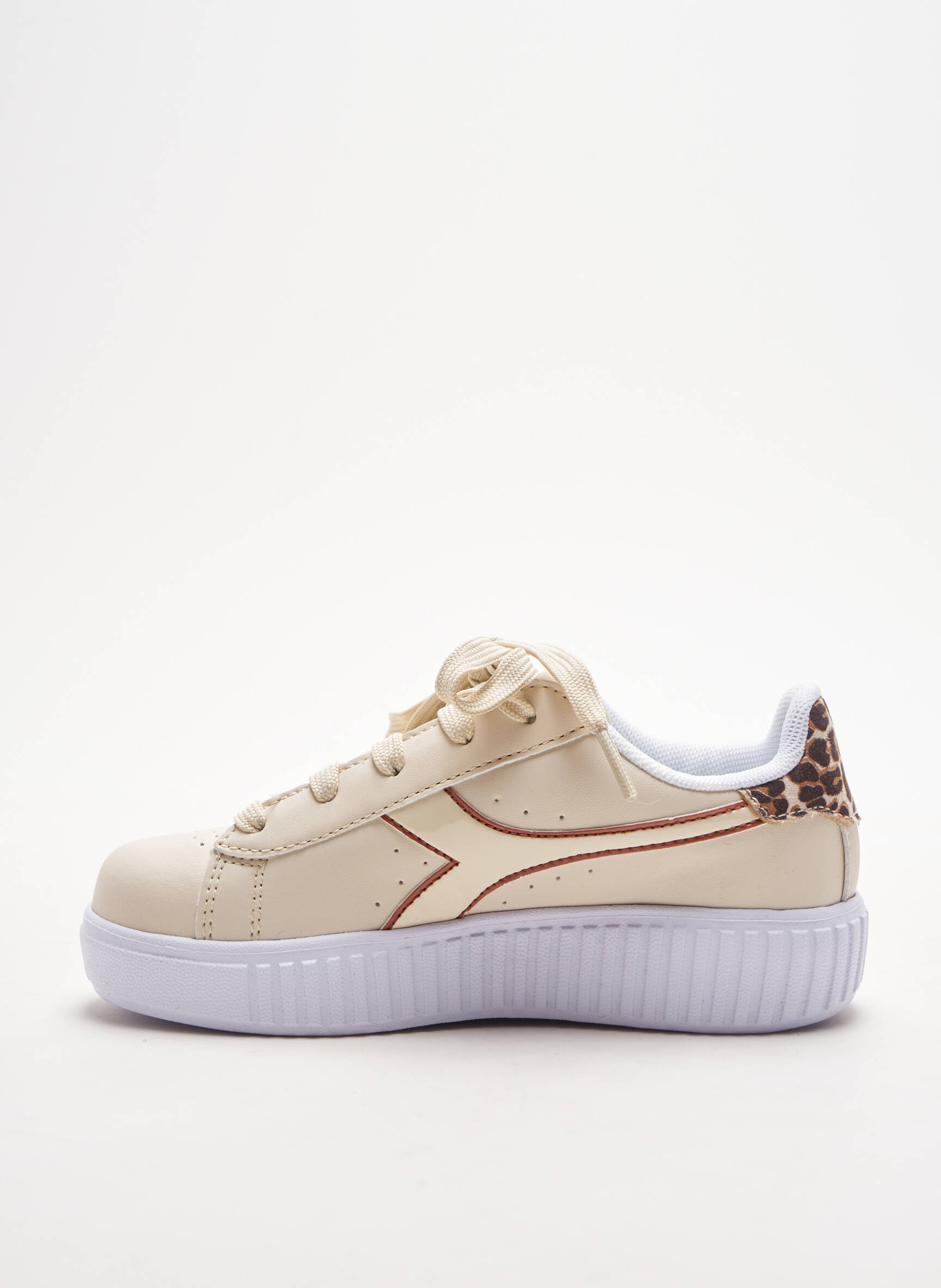 Diadora Baskets Fille couleur beige