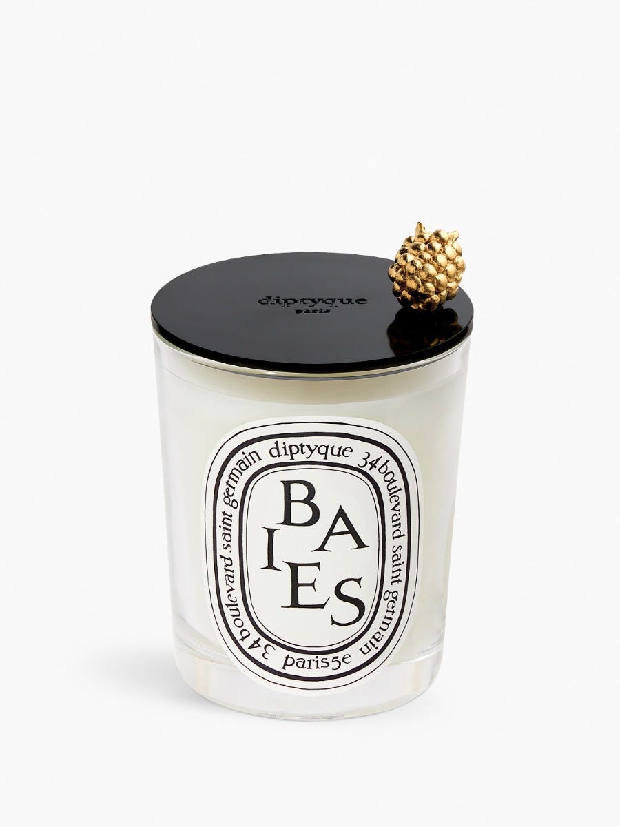 Couvercle Baie - Pour bougie modèle classique