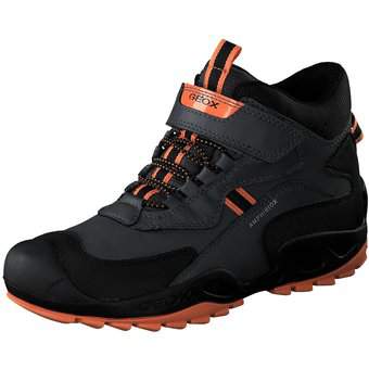 Geox New Savage Boy Klett Boots in grau